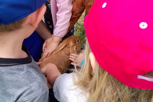 Děti z Lentilek navštívily kozí farmu 1