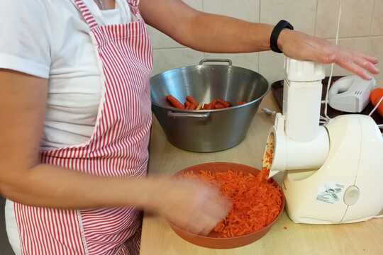 Mrkvový krém s krutony :-) 1