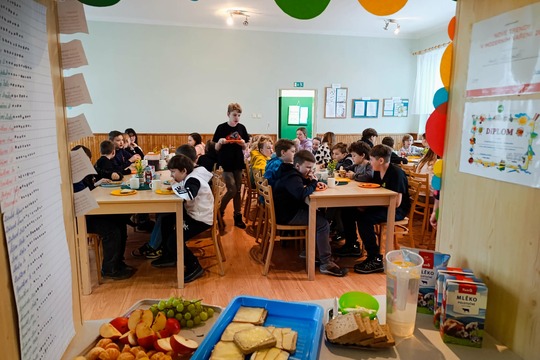 Společná svačina budoucích spolužáků 1