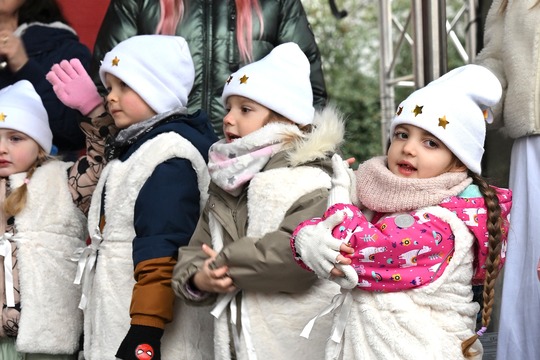 Vánoční vystoupení na Ústecké Vánoce 1