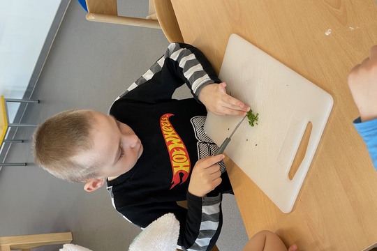 Pomazánky z rukou dětí 1