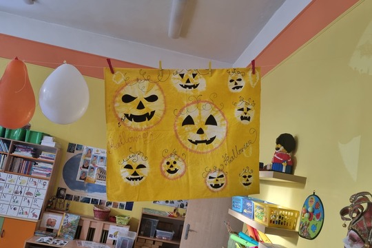 MŠ Sluníčko - Projekt ,,Halloween a Dušičky" 1