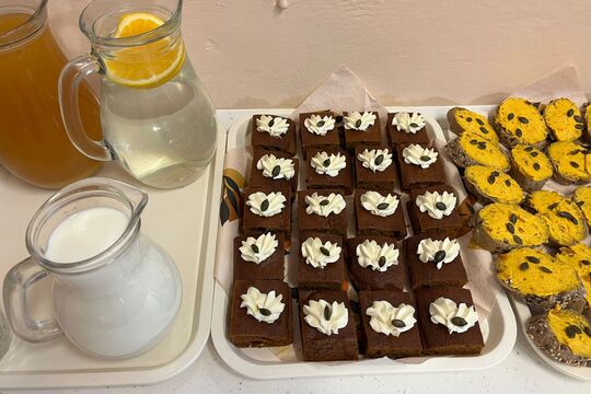 Občerstvení  "Dýňové slavnosti v Motýlku" 1