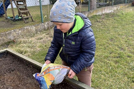 Jarní probouzení zahrádky 1