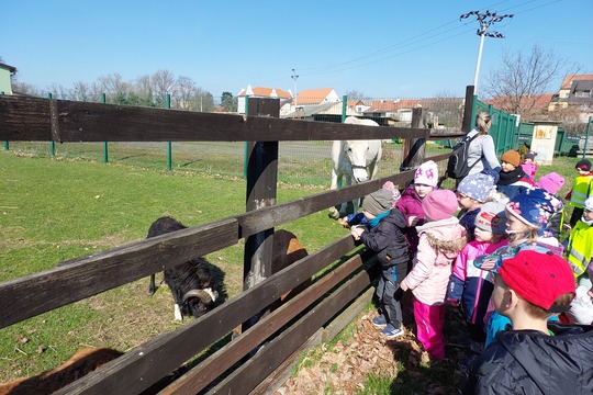 Návštěva farmy v Dobroměřicích  1