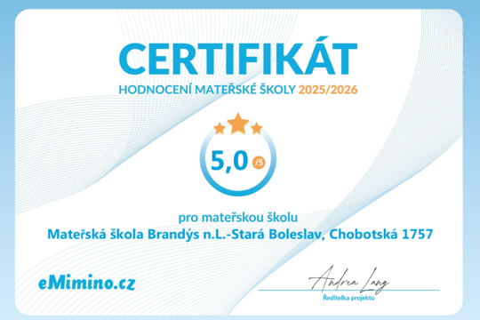 Musíme se pochlubit:-) 1