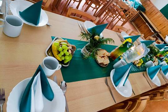 Sváteční vánoční tabule 1