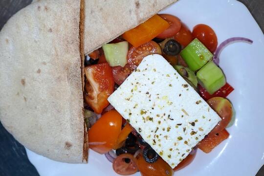 Tematické jídelníčky 2025/2026 - ŘECKÝ TÝDEN 1