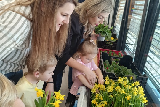 Pomazánky z rukou dětí 1