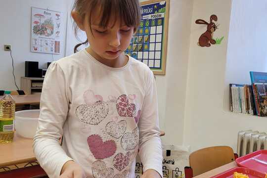 Halloweenské vaření a pečení v 1. a 2. ročníku 1