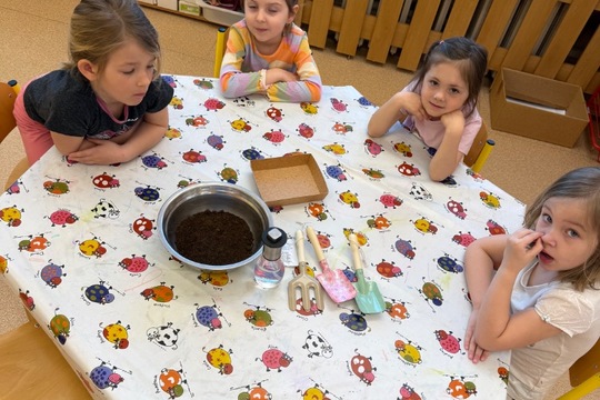 Zahradničení v třídě broučci 1