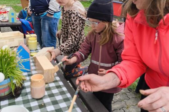 JARO na školní ZAHRÁDCE  1