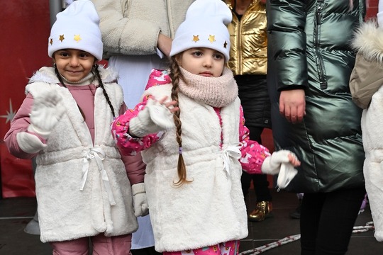 Vánoční vystoupení na Ústecké Vánoce 1