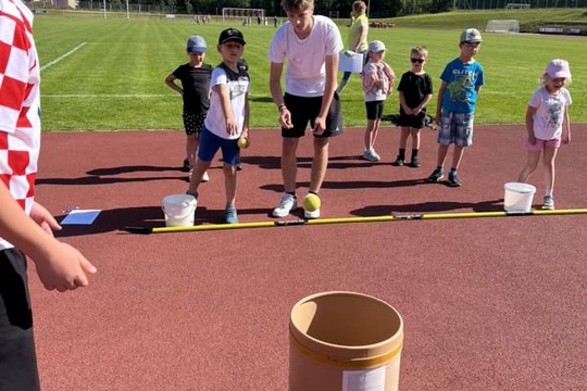 Sportovní hry MŠ v Litomyšli 1