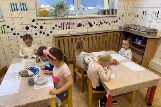 Výroba bílého jogurtu - Sovičky 1