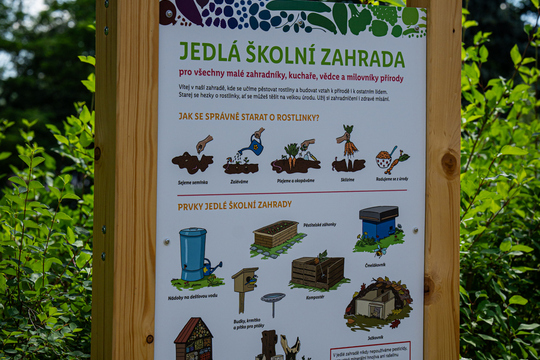 Rehabilitační stacionář Zlín otevřel Jedlou školní zahradu „Rosteme spolu“ 1