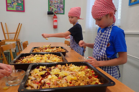 Příprava pečeného čaje 1