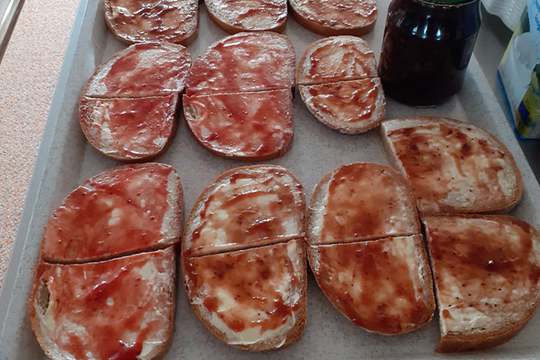 Domácí borůvková marmeláda 1