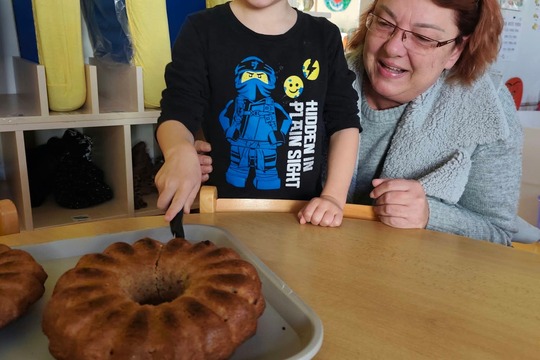 Pečeme s radostí – cuketová bábovka 1