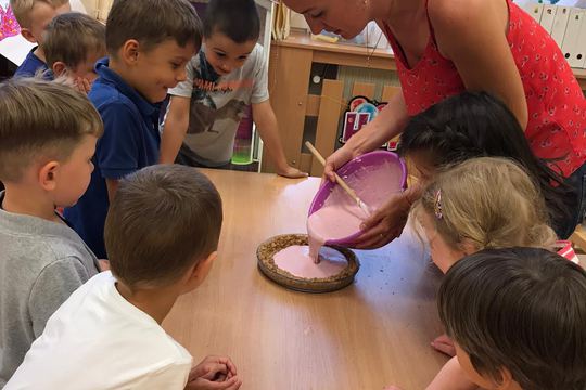 Chefs in Training - Berry Mousse Tort 1