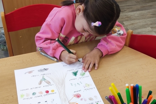 Úklid školní zahrady v MŠ Kollárova a plán procházek 1