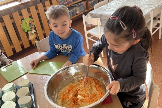 Mrkvovo-jablečné muffiny 1