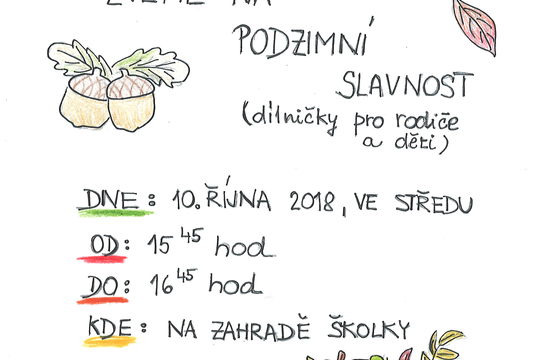 Podzimní slavnost v Semínku  1