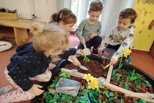 Kytičky z MŠ Kollárova - Jarní květiny 1