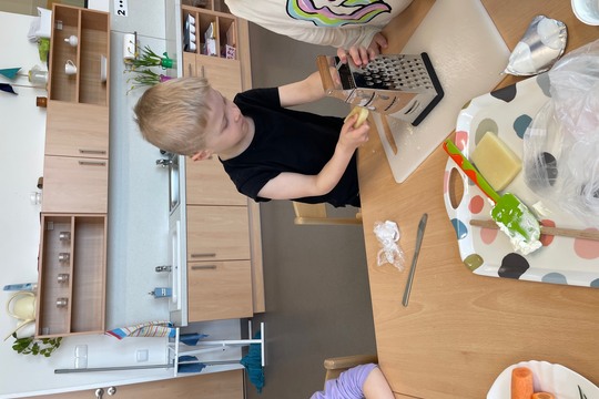 Pomazánky z rukou dětí 1