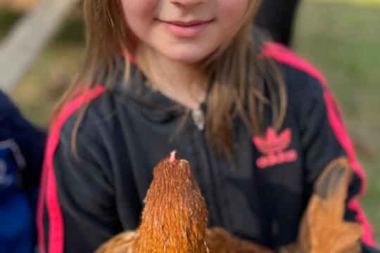 Propojení věkových skupin na farmě u Sedlářů 1