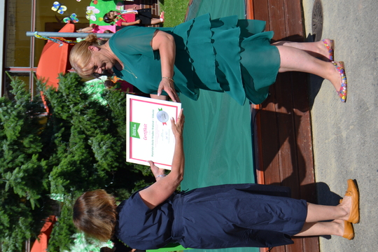 První mateřská škola v královéhradeckém kraji získala stříbrný certifikát 1