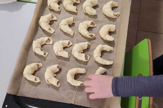 Svatomartinské rohlíčky v 1. a 2. ročníku 1