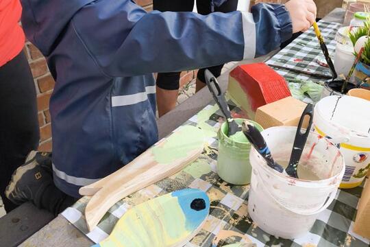 JARO na školní ZAHRÁDCE  1