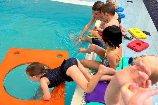 Třetí lekce plavání 1