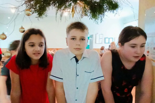 Sváteční vánoční tabule 1