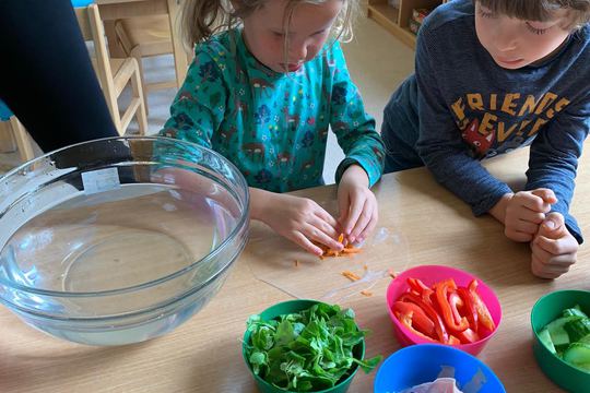 Chefs in Training - Spring Rolls  1