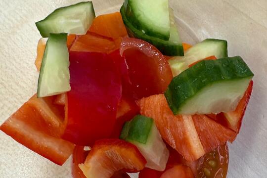 Zeleninová miska podle přání  1