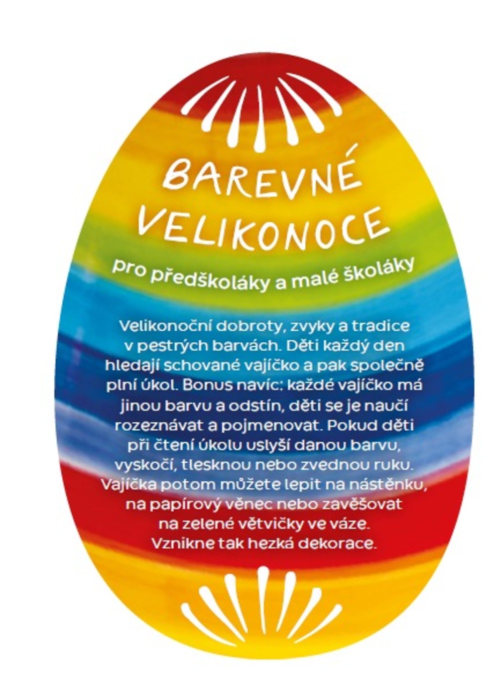 Barevné Velikonoce